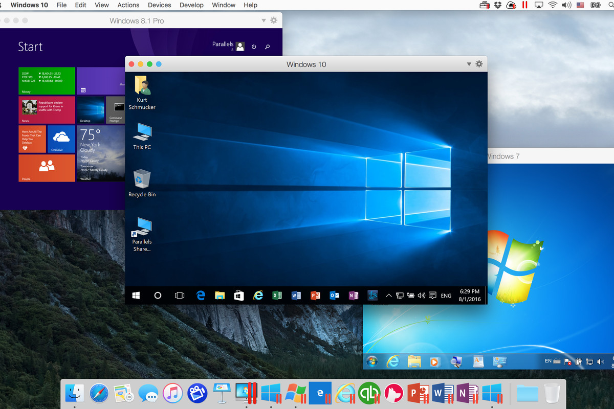 Parallels mac windows 10